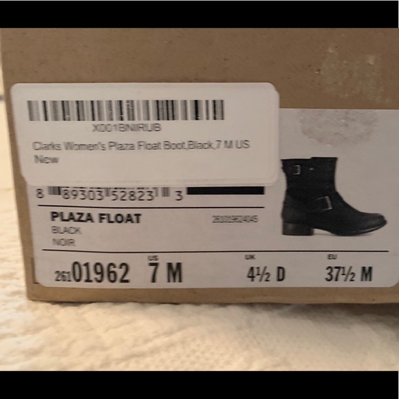 Clarke’s Plaza Float Moto Bootie 7 - Picture 6 of 7